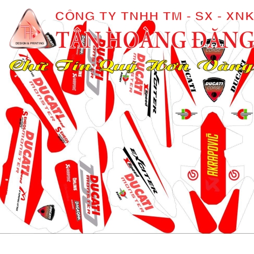 Xe Điện Xmen Ducati 